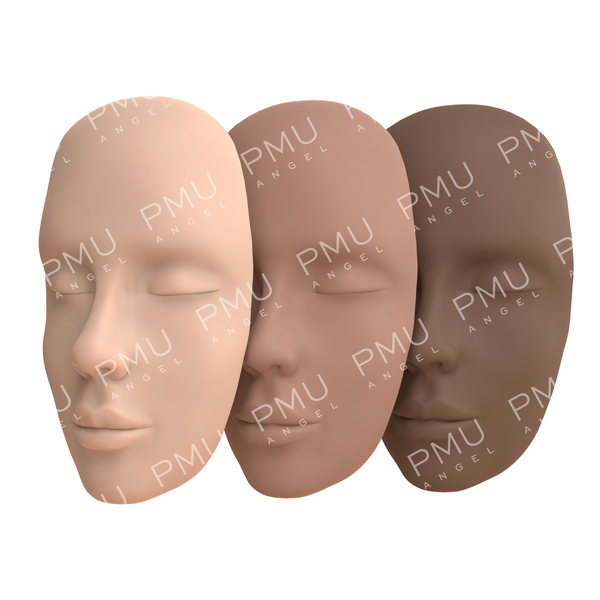 3D PRACTICE FACE - Hyper Realistic, Premium Silicone Skin